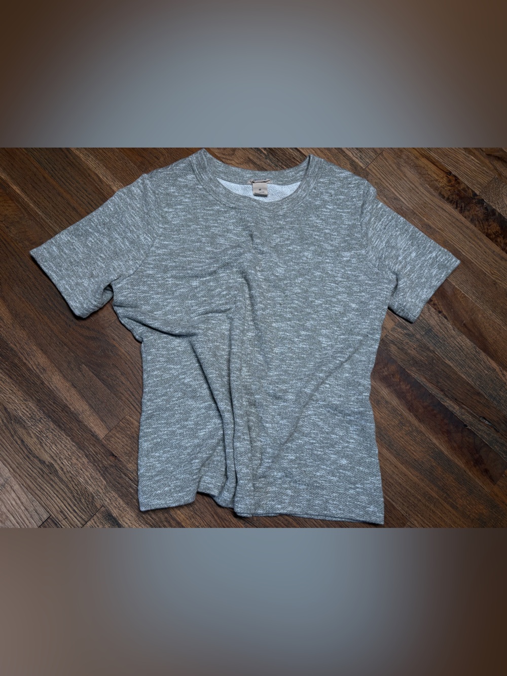 Women’s Short Sleeve Heather Gray Thick Tee